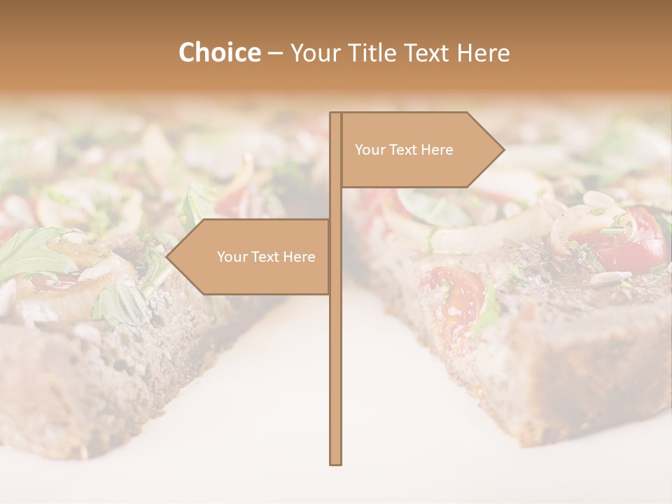Tarte Healthy Plate PowerPoint Template