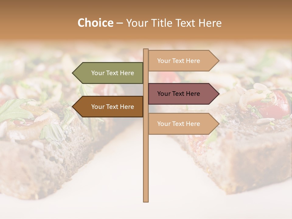 Tarte Healthy Plate PowerPoint Template