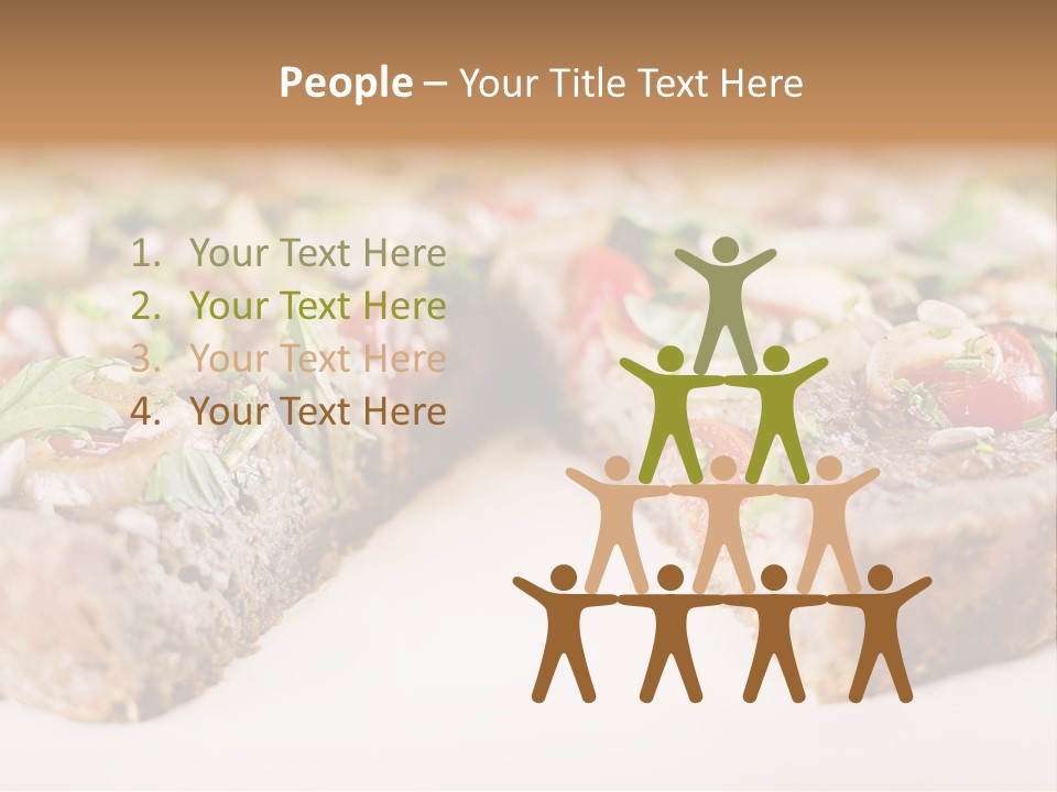 Tarte Healthy Plate PowerPoint Template