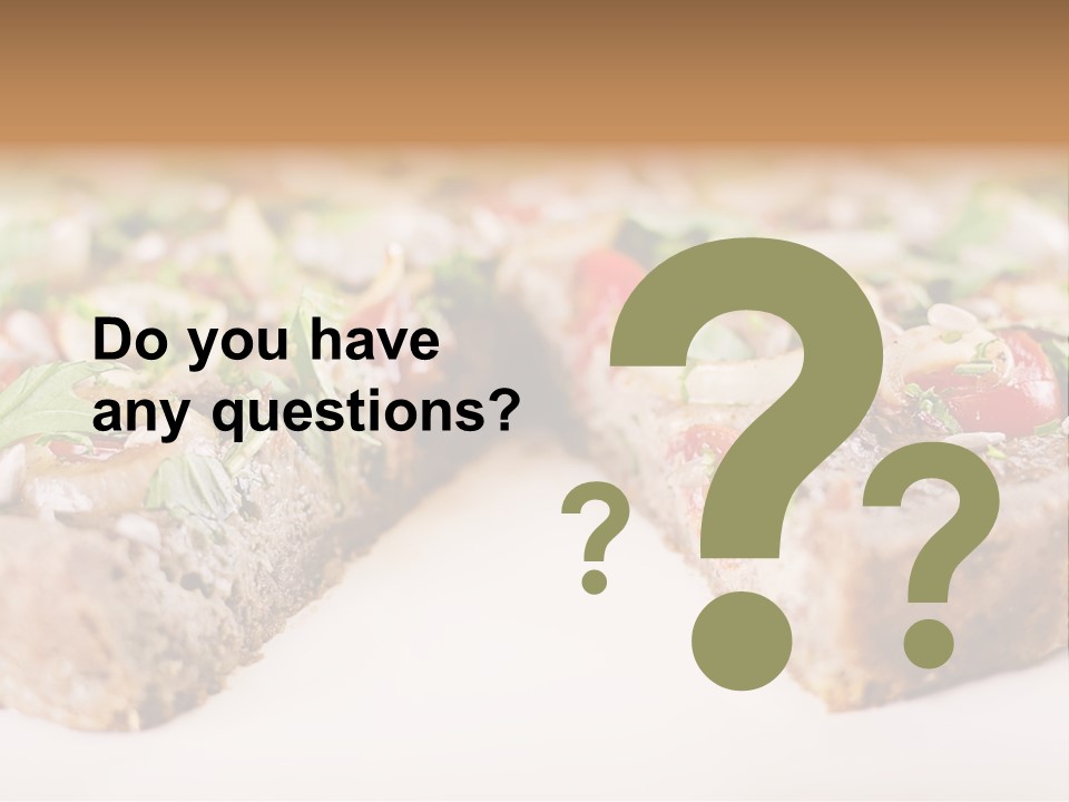 Tarte Healthy Plate PowerPoint Template