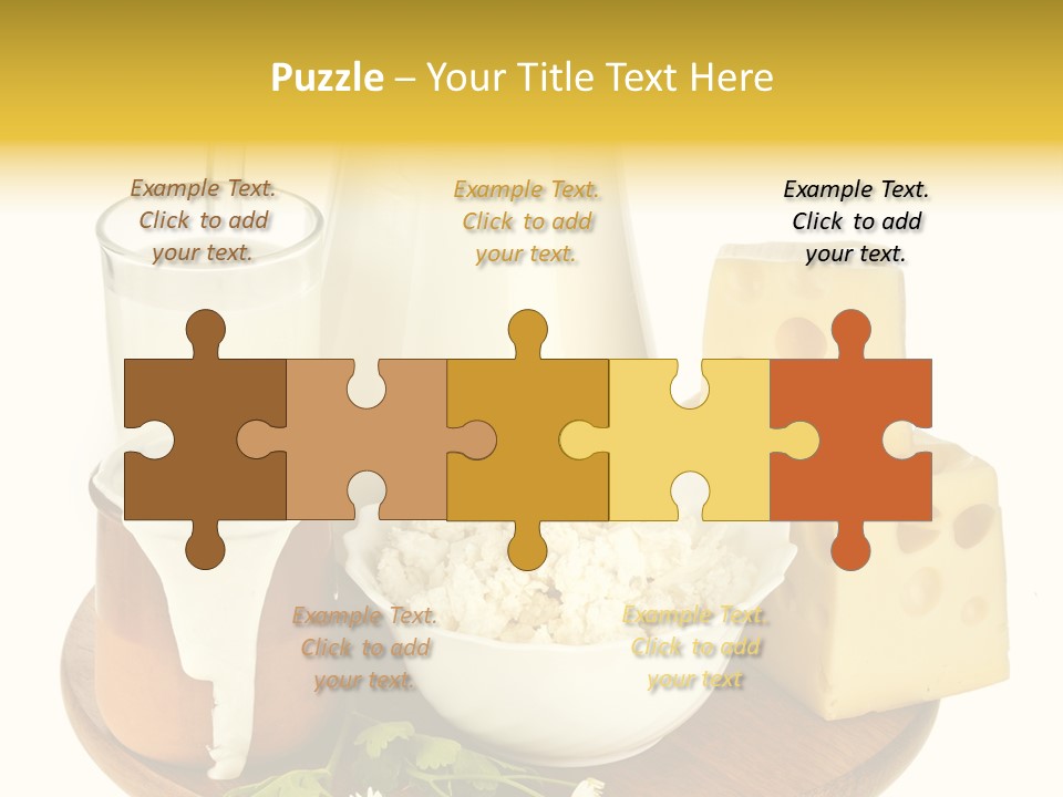 Jug Beverage Cup PowerPoint Template