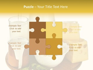 Jug Beverage Cup PowerPoint Template