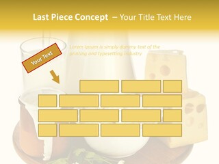 Jug Beverage Cup PowerPoint Template