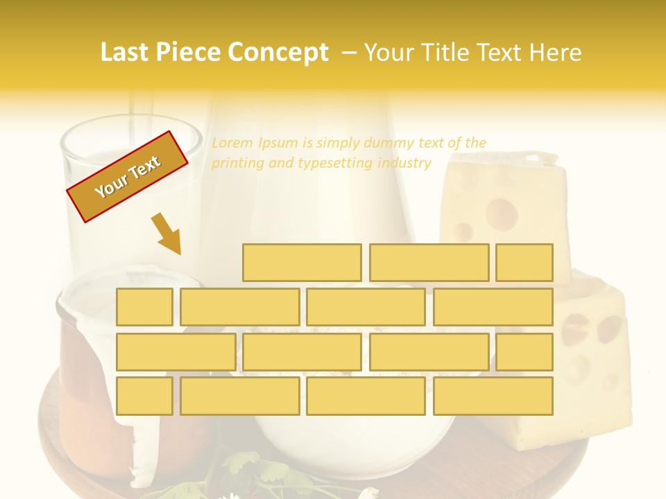 Jug Beverage Cup PowerPoint Template