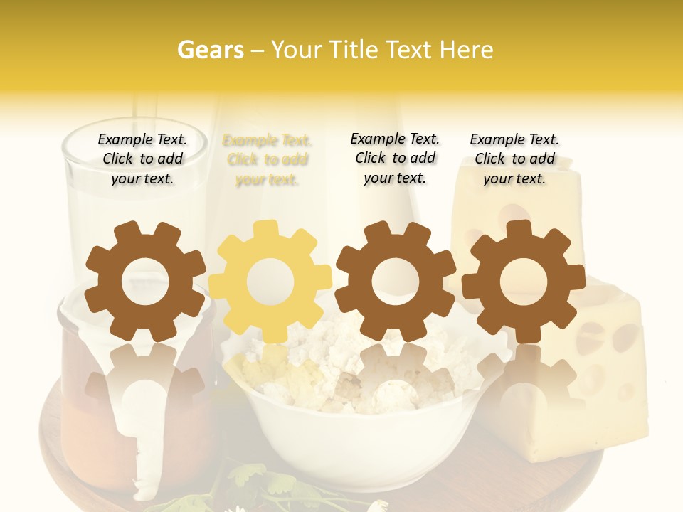 Jug Beverage Cup PowerPoint Template