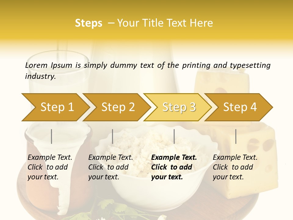 Jug Beverage Cup PowerPoint Template