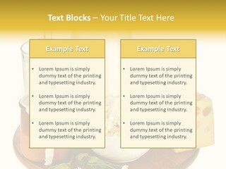 Jug Beverage Cup PowerPoint Template