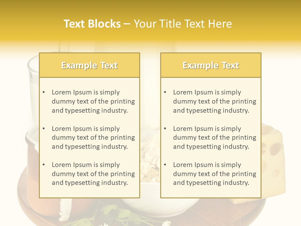 Jug Beverage Cup PowerPoint Template