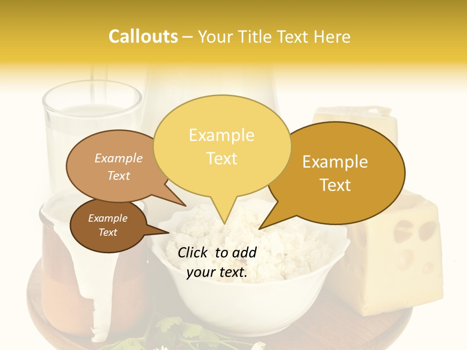 Jug Beverage Cup PowerPoint Template