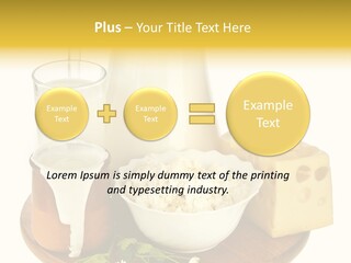 Jug Beverage Cup PowerPoint Template