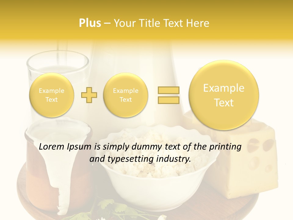 Jug Beverage Cup PowerPoint Template