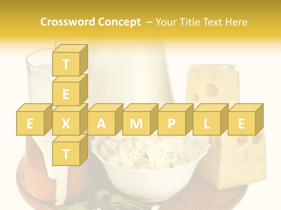 Jug Beverage Cup PowerPoint Template