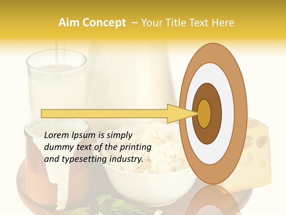 Jug Beverage Cup PowerPoint Template