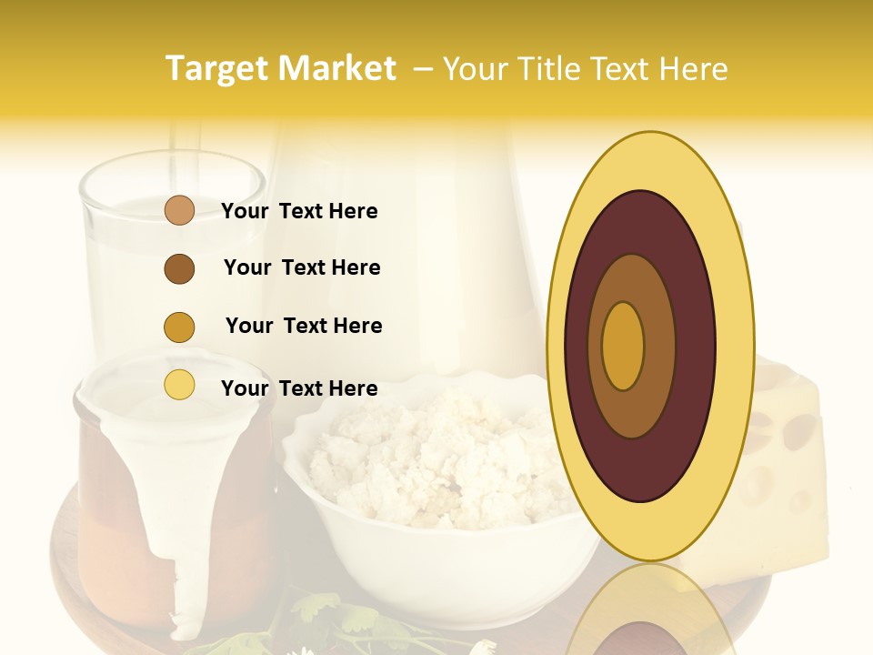 Jug Beverage Cup PowerPoint Template