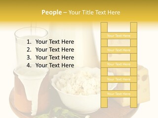 Jug Beverage Cup PowerPoint Template