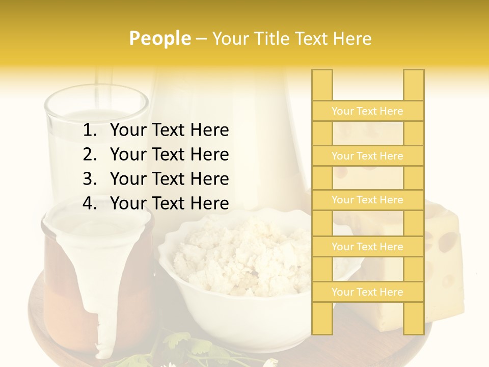 Jug Beverage Cup PowerPoint Template