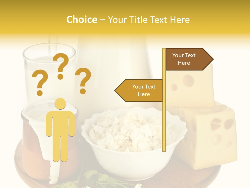 Jug Beverage Cup PowerPoint Template