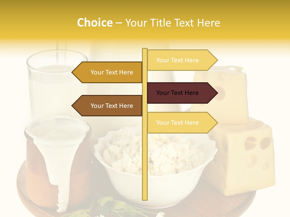 Jug Beverage Cup PowerPoint Template