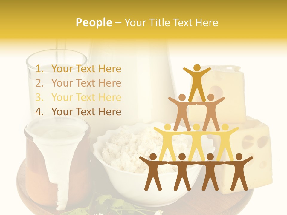 Jug Beverage Cup PowerPoint Template