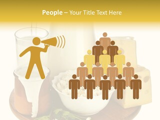 Jug Beverage Cup PowerPoint Template