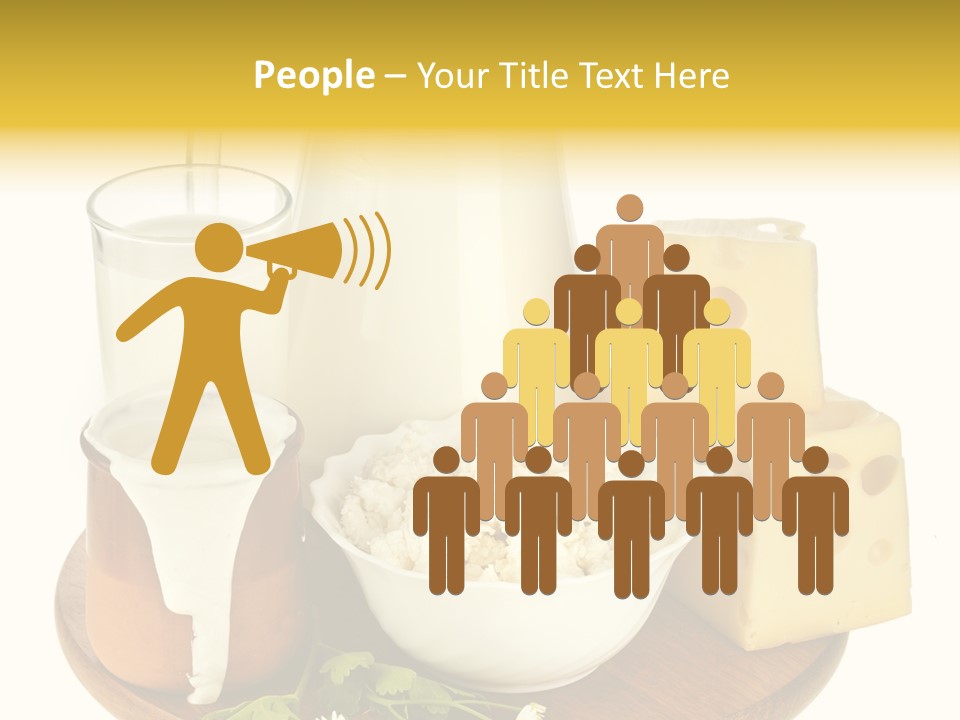 Jug Beverage Cup PowerPoint Template