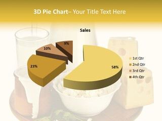 Jug Beverage Cup PowerPoint Template