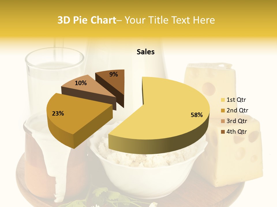 Jug Beverage Cup PowerPoint Template