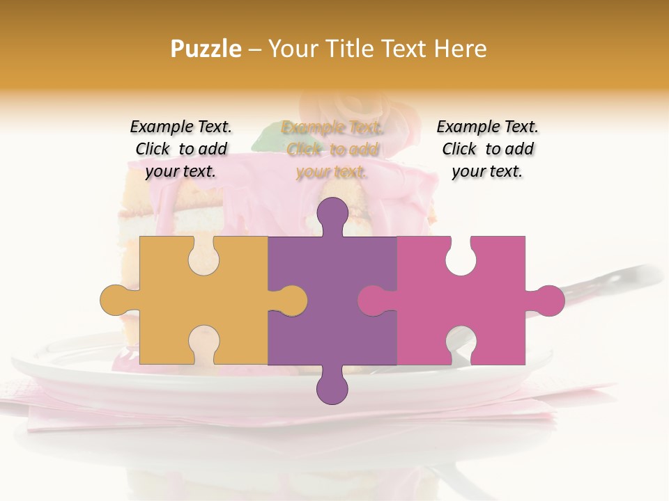 Cup Sugarcraft Sugar PowerPoint Template