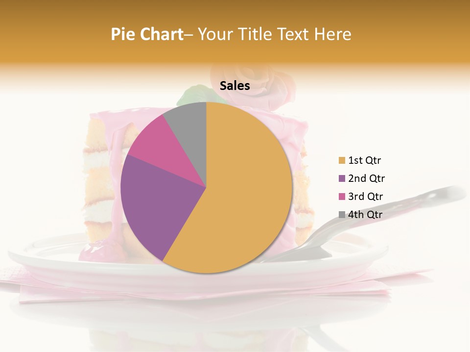 Cup Sugarcraft Sugar PowerPoint Template