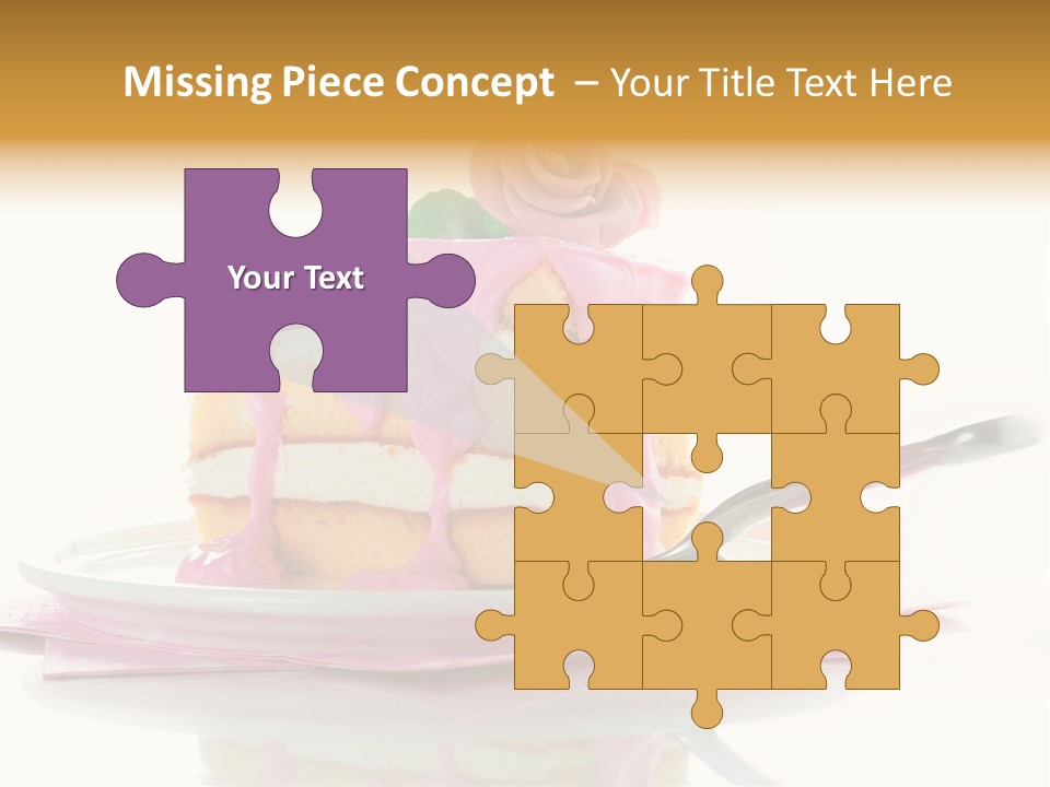 Cup Sugarcraft Sugar PowerPoint Template