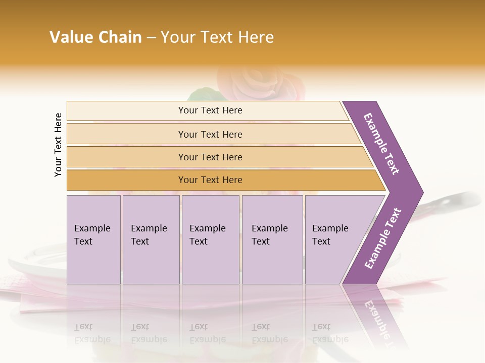Cup Sugarcraft Sugar PowerPoint Template