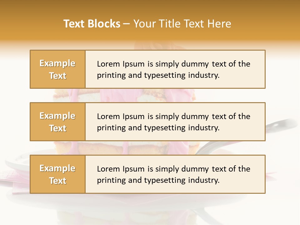 Cup Sugarcraft Sugar PowerPoint Template