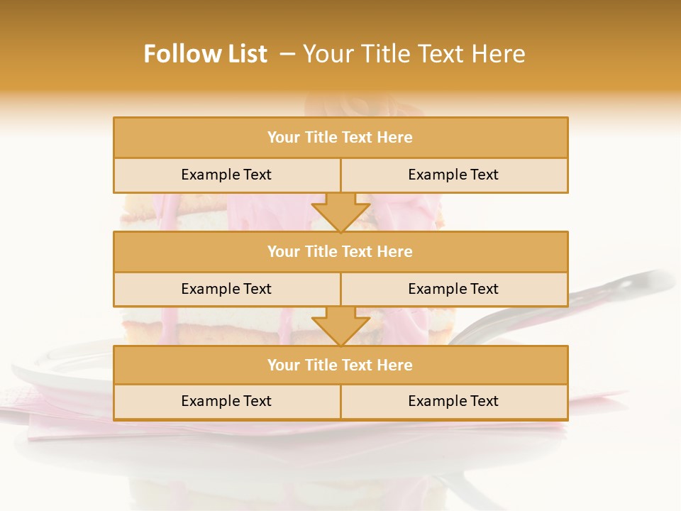 Cup Sugarcraft Sugar PowerPoint Template