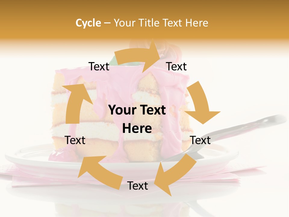 Cup Sugarcraft Sugar PowerPoint Template