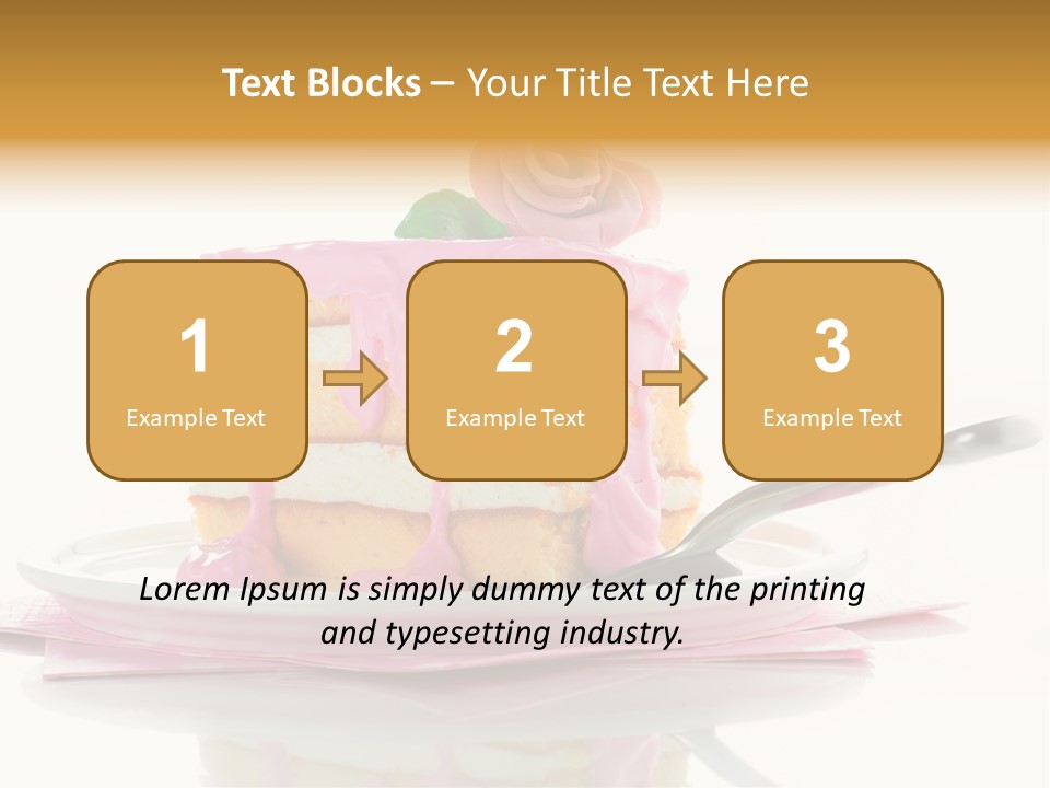 Cup Sugarcraft Sugar PowerPoint Template