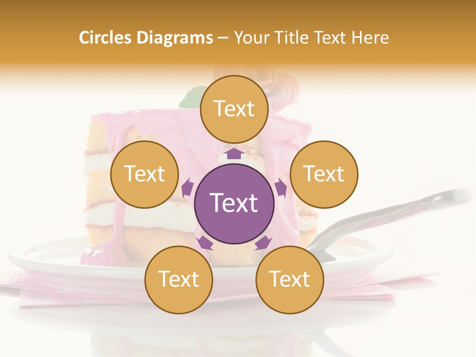 Cup Sugarcraft Sugar PowerPoint Template