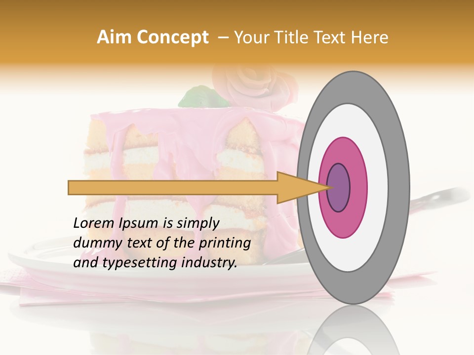 Cup Sugarcraft Sugar PowerPoint Template