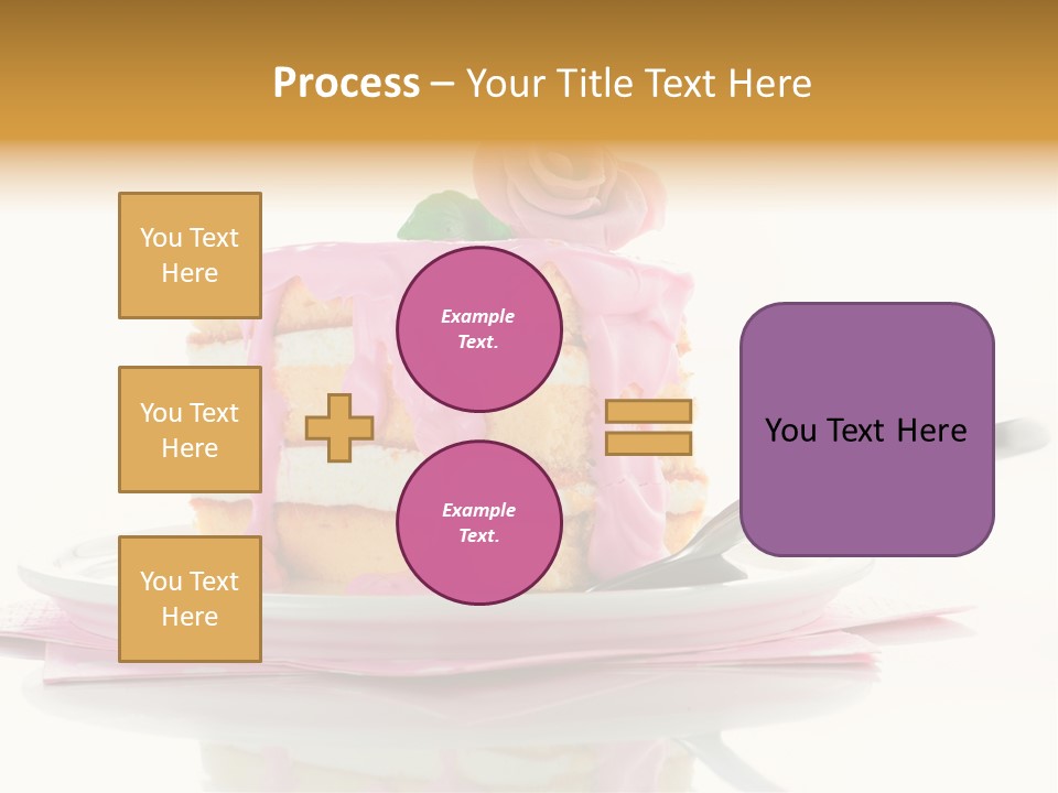 Cup Sugarcraft Sugar PowerPoint Template