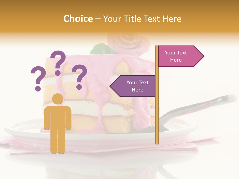 Cup Sugarcraft Sugar PowerPoint Template