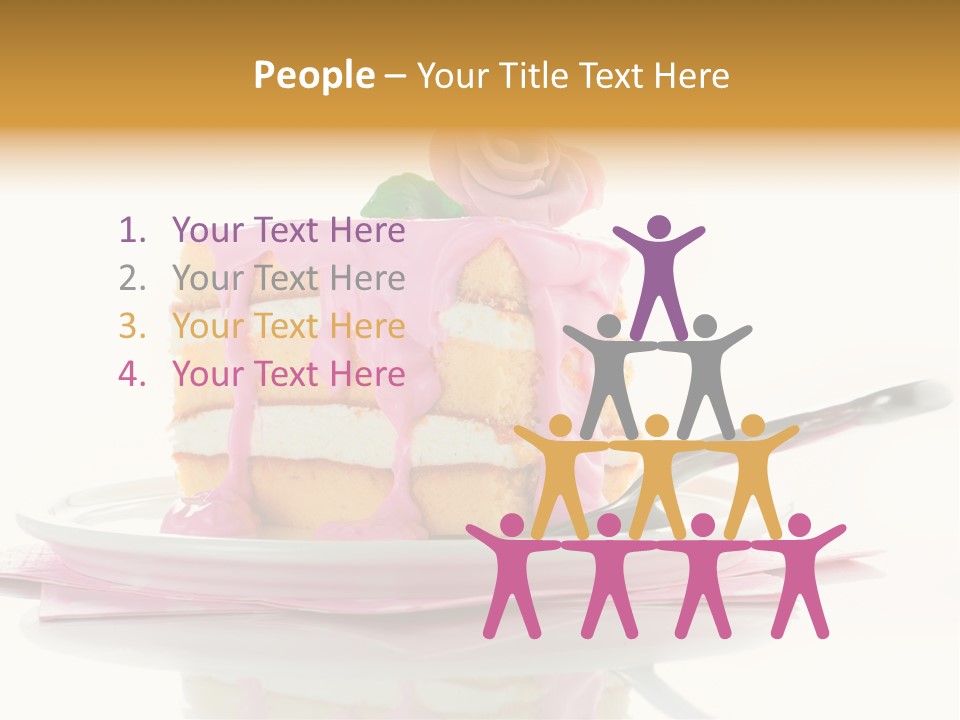 Cup Sugarcraft Sugar PowerPoint Template