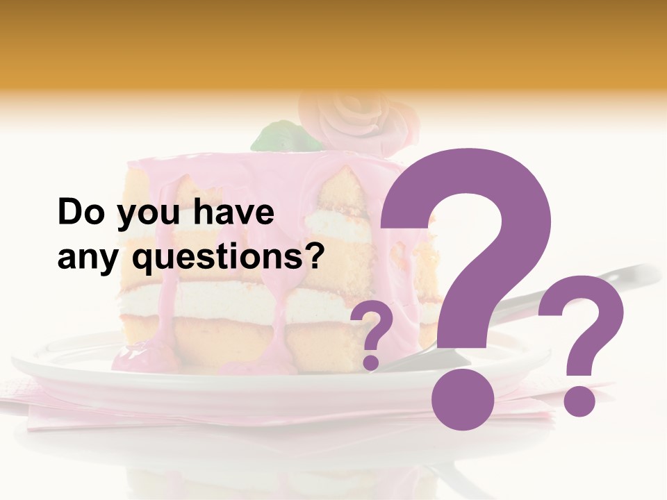 Cup Sugarcraft Sugar PowerPoint Template