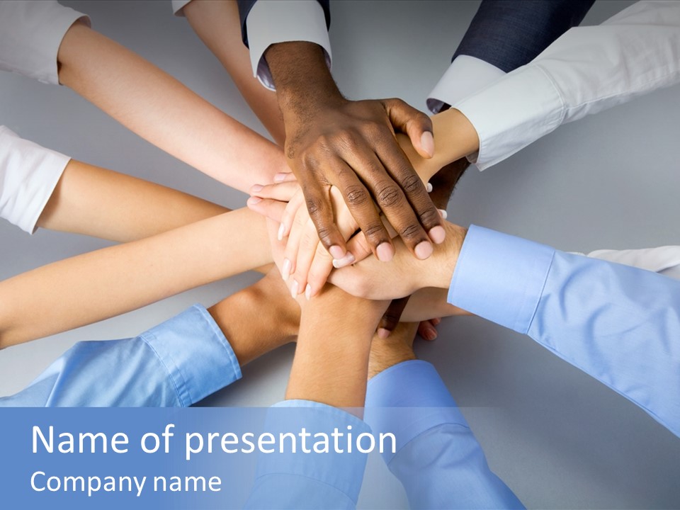 Female Leader Corporate PowerPoint Template