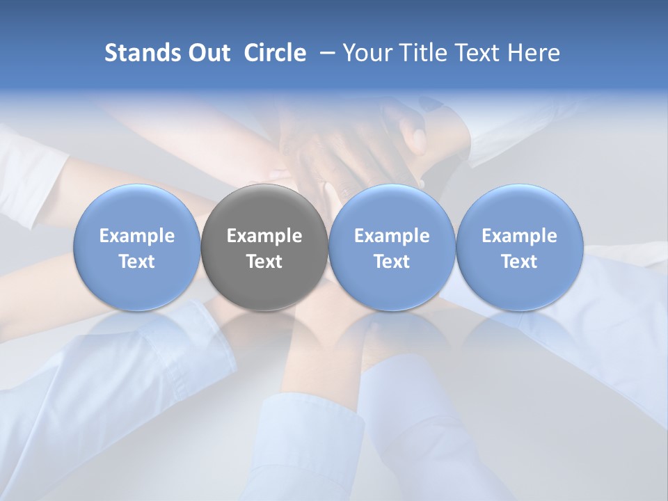 Female Leader Corporate PowerPoint Template