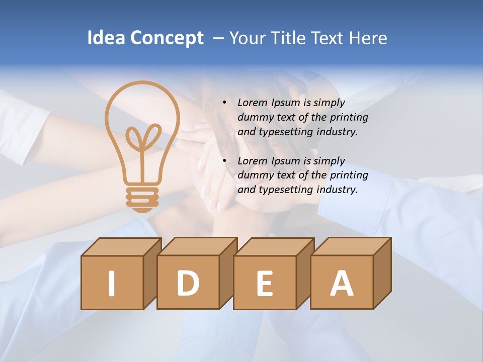 Female Leader Corporate PowerPoint Template