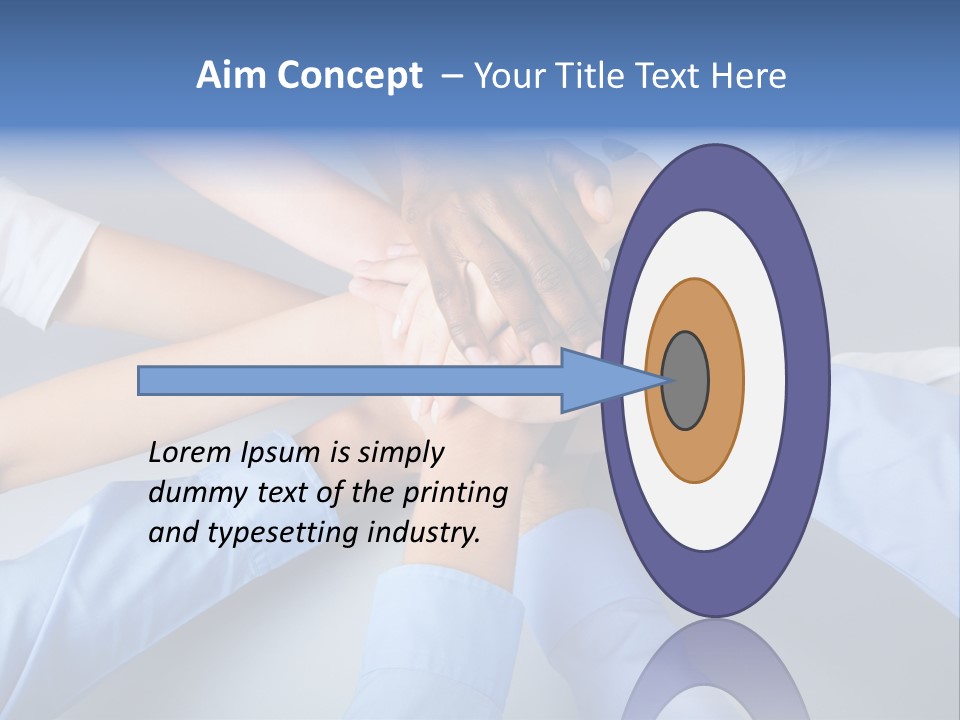 Female Leader Corporate PowerPoint Template