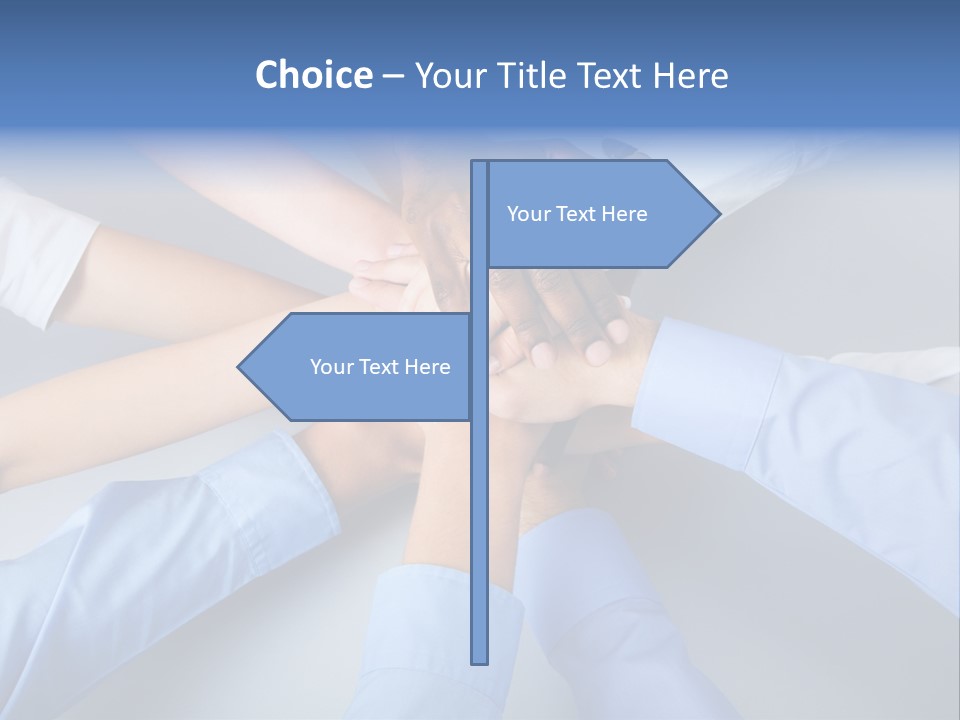 Female Leader Corporate PowerPoint Template