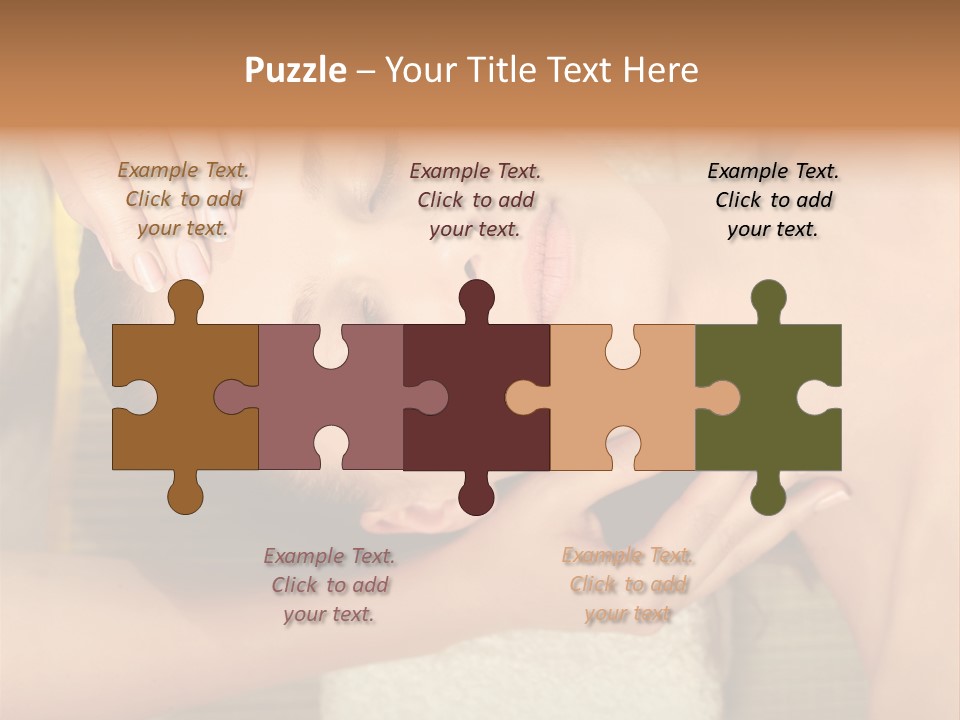 Charming Woman Care PowerPoint Template