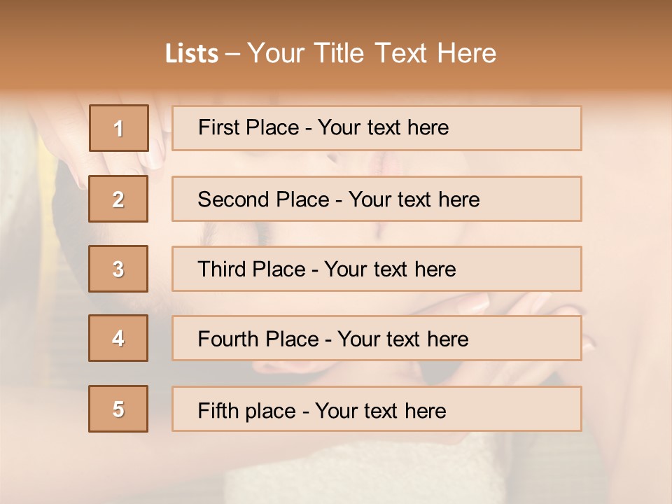 Charming Woman Care PowerPoint Template