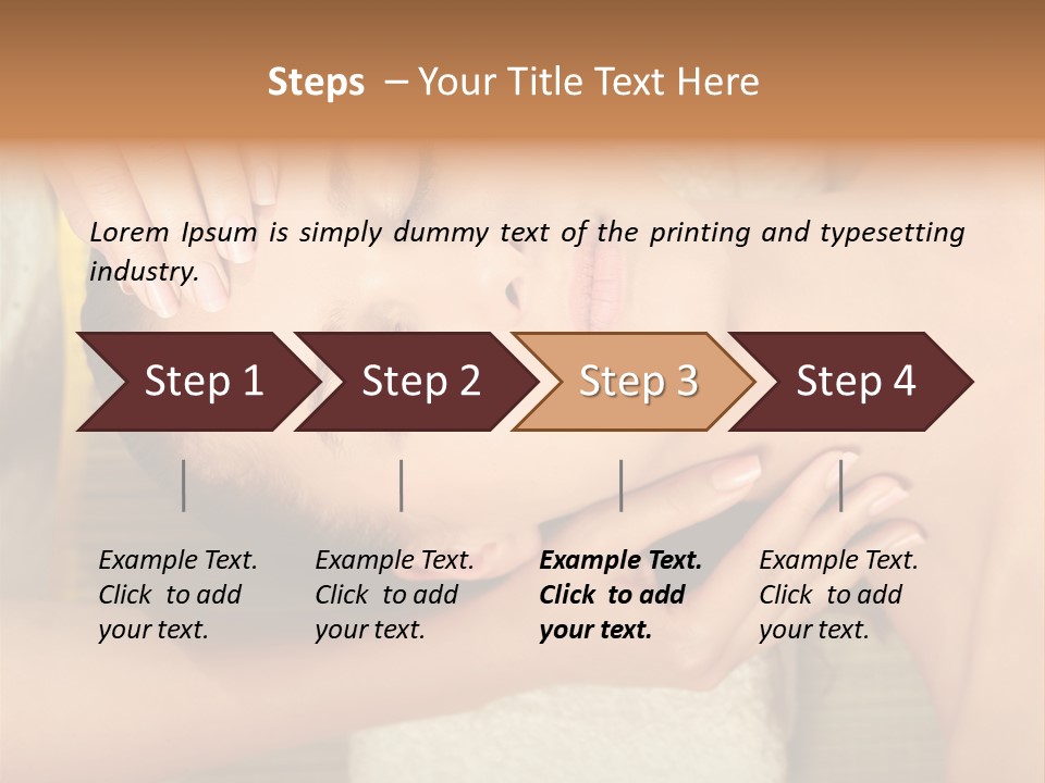 Charming Woman Care PowerPoint Template