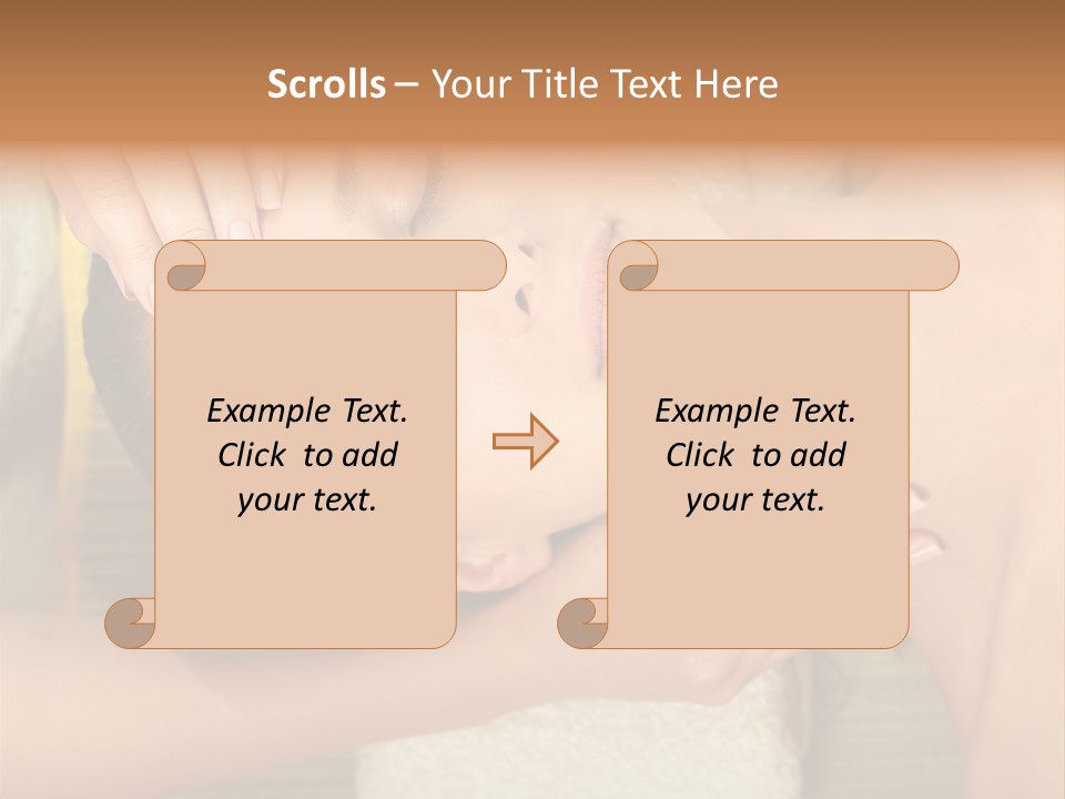 Charming Woman Care PowerPoint Template
